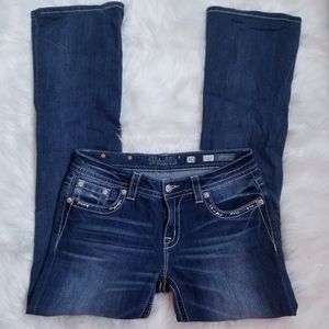 Miss Me Dark Blue Boot Cut Jeans